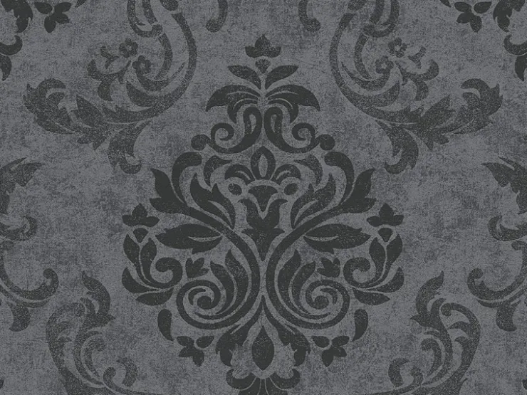 AS-Creation A.S. Creation Vliestapete Elegance Barock Grau FSC®* Dekorative Tapeten