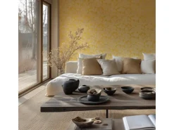 AS-Creation A.S. Creation Vliestapete Grafik Floral 10,05 m x 0,53 m -Creme FSC®