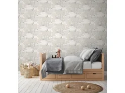 AS-Creation A.S. Creation Vliestapete Waldtiere 10,05 m x 0,53 m Braun-Creme FSC®