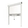 Avosdim Insektenschutzrollo für Fenster Aluminium 80cm x 130cm Weiß* Rollos|Insektenschutz