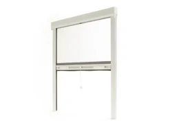 Avosdim Insektenschutzrollo Fenster & Tür Aluminium 150cm x 220cm Weiß