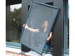 Avosdim Viererpack Fliegengitter Profile Alu 200cm x 200cm Weiß* Insektenschutz
