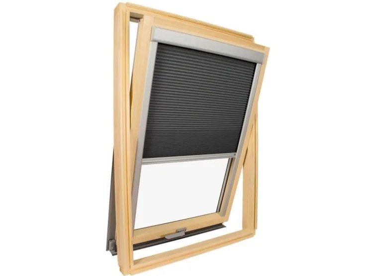 Avosdim Wabenplissee Für Velux Dachfenster Anthrazit 4 606 S06