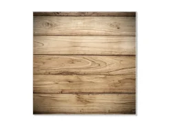 Banjado Magnettafel 50x50cm Magnetwand Weiß Aus Metall Magnetpinnwand Pinnwand Inkl. 4 Magnete Motiv Holzplanken* Pinnwände