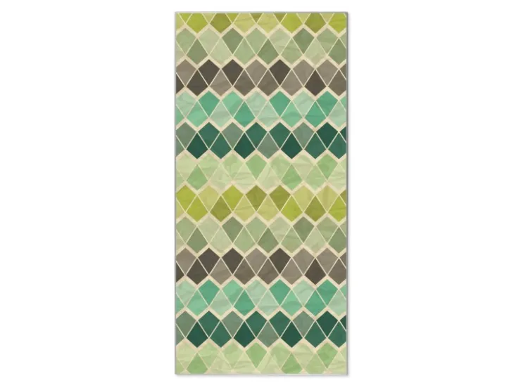 Banjado Magnettafel 37x78cm Magnetwand Silber Aus Metall Magnetpinnwand Pinnwand Inkl. 4 Magnete Motiv Vier Farben Grün* Pinnwände