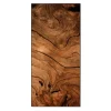 Banjado Magnettafel 37x78cm Magnetwand Schwarz Aus Metall Magnetpinnwand Pinnwand Inkl. 4 Magnete Motiv Trockenes Holz* Pinnwände