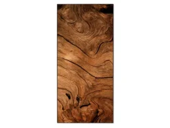 Banjado Magnettafel 37x78cm Magnetwand Schwarz Aus Metall Magnetpinnwand Pinnwand Inkl. 4 Magnete Motiv Trockenes Holz* Pinnwände
