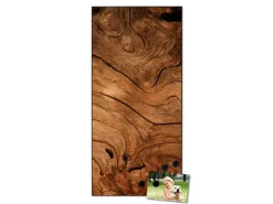 Banjado Magnettafel 37x78cm Magnetwand Schwarz Aus Metall Magnetpinnwand Pinnwand Inkl. 4 Magnete Motiv Trockenes Holz* Pinnwände
