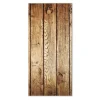 Banjado Magnettafel 37x78cm Magnetwand Weiß Aus Metall Magnetpinnwand Pinnwand Inkl. 4 Magnete Motiv Geöltes Holz