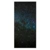 Banjado Magnettafel 37x78cm Magnetwand Silber Aus Metall Magnetpinnwand Pinnwand Inkl. 4 Magnete Motiv Nachthimmel* Pinnwände