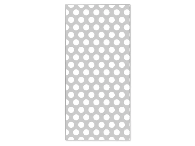 Banjado Magnettafel 37x78cm Magnetwand Silber Aus Metall Magnetpinnwand Pinnwand Inkl. 4 Magnete Motiv Punkte Grau