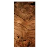 Banjado Magnettafel 37x78cm Magnetwand Weiß Aus Metall Magnetpinnwand Pinnwand Inkl. 4 Magnete Motiv Trockenes Holz