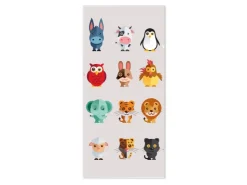 Banjado Magnettafel 37x78cm Magnetwand Weiß Aus Metall Magnetpinnwand Pinnwand Inkl. 4 Magnete Motiv Freunde* Pinnwände