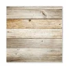 Banjado Magnettafel 50x50cm Magnetwand Weiß Aus Metall Magnetpinnwand Pinnwand Inkl. 4 Magnete Motiv Graues Holz* Pinnwände