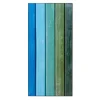 Banjado Magnettafel 37x78cm Magnetwand Schwarz Aus Metall Magnetpinnwand Pinnwand Inkl. 4 Magnete Motiv Regenbogenfarben* Pinnwände