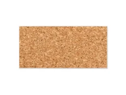 Banjado Magnettafel 78x37cm Magnetwand Weiß Aus Metall Magnetpinnwand Pinnwand Inkl. 4 Magnete Motiv Kork* Wanddekoration|Pinnwände