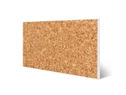 Banjado Magnettafel 78x37cm Magnetwand Weiß Aus Metall Magnetpinnwand Pinnwand Inkl. 4 Magnete Motiv Kork* Wanddekoration|Pinnwände