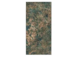 Banjado Magnettafel 37x78cm Magnetwand Silber Aus Metall Magnetpinnwand Pinnwand Inkl. 4 Magnete Motiv Kupfer Patina* Wanddekoration|Pinnwände