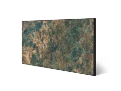 Banjado Magnettafel 78x37cm Magnetwand Schwarz Aus Metall Magnetpinnwand Pinnwand Inkl. 4 Magnete Motiv Kupfer Patina* Pinnwände
