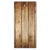 Banjado Magnettafel 37x78cm Magnetwand Schwarz Aus Metall Magnetpinnwand Pinnwand Inkl. 4 Magnete Motiv Geöltes Holz* Wanddekoration|Pinnwände