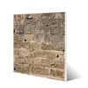 Banjado Magnettafel 50x50cm Magnetwand Weiß Aus Metall Magnetpinnwand Pinnwand Inkl. 4 Magnete Motiv Steinwand Antik