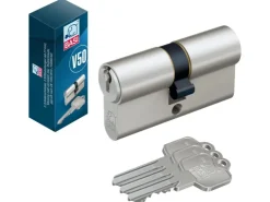 Basi - V50 - Profil-Doppelzylinder - 35/45 mm - Verschiedenschließend* Stifte
