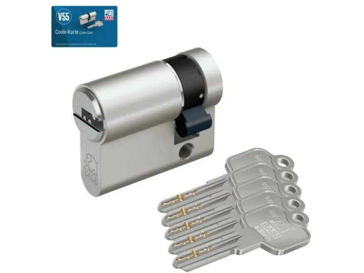 Basi - V55 - Profil-Halbzylinder - 10/35 mm - Gleichschließend* Stifte