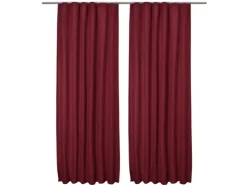 Beautissu Amelie TK Vorhang mit Kräuselband 140x245cm 2tlg* Vorhänge|Gardinen