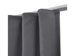 Beautissu Amelie TK Vorhang mit Kräuselband 140x245cm 2tlg