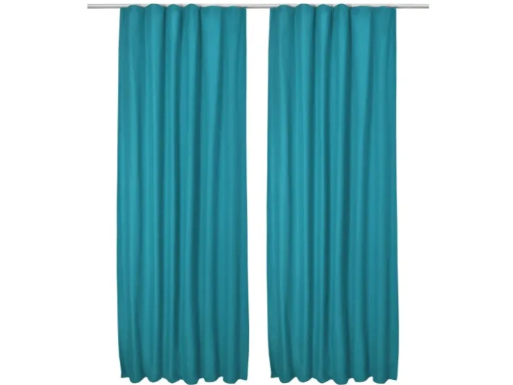 Beautissu Amelie TK Vorhang mit Kräuselband 140x245cm 2tlg* Vorhänge|Gardinen