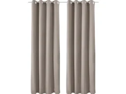Beautissu Amelie TO Vorhang mit Öse 140x245cm 2tlg* Vorhänge|Gardinen
