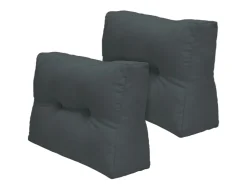 Beautissu ECO Elements Palettenkissen Rücken 60x40x20cm 2tlg* Kissen