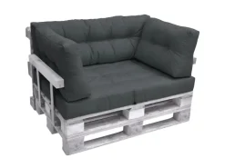 Beautissu ECO Elements Palettenkissen Rücken 60x40x20cm 2tlg* Kissen