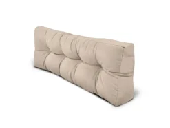Beautissu ECO Style Palettenkissen Rücken 120x40x10cm Natur