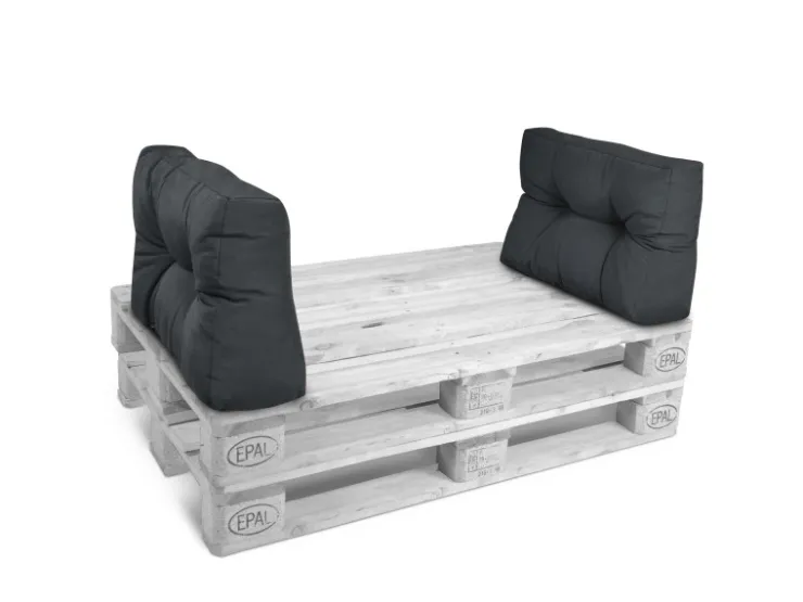 Beautissu ECO Style Palettenkissen Rücken 60x40x10cm 2tlg