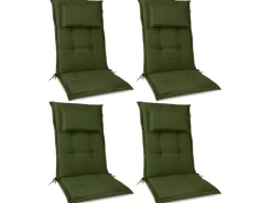 Beautissu HighLux HL Hochlehner 120x52x7cm 4tlg