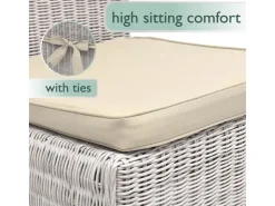 Beautissu Pia Stuhlkissen 45x40x5cm 4tlg* Sessel|Hocker