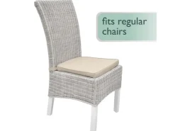 Beautissu Pia Stuhlkissen 45x40x5cm 4tlg* Sessel|Hocker