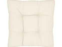 Beautissu Xluna Loungekissen Sitz 60x60x10cm* Kissen|Sessel