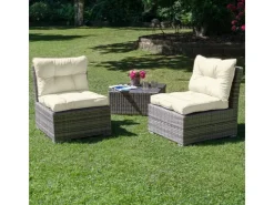 Beautissu Xluna Loungekissen Sitz 60x60x10cm* Kissen|Sessel
