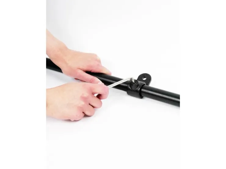 Befestigungsring für Stahlrohr Ø 2,7 cm* Regale Schwarz
