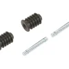 Befestigungs-Set Stift und Rundrohrhülse 65 mm