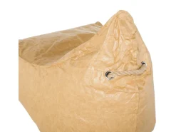 Beliani Sitzsack DROP Gold 75x63x73
