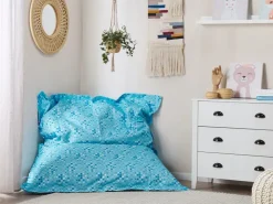 Beliani Sitzsack FUZZY Hell 140x180x20