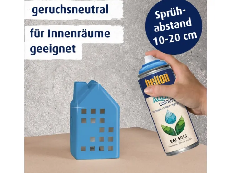 belton Free AQUAcolours Buntlack RAL 5015 hochglänzend 400 ml