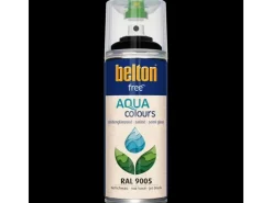 belton Free AQUAcolours Buntlack RAL 9005 seidenglänzend 400 ml* Sprühlacke