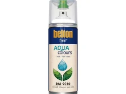 belton Free AQUAcolours Buntlack RAL 9010 matt 400 ml* Sprühlacke|Buntlacke
