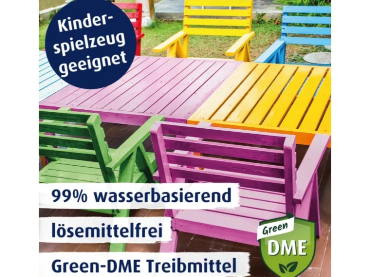 belton Free AQUAcolours Klarlack hochglänzend 400 ml* Sprühlacke|Bastelzubehör