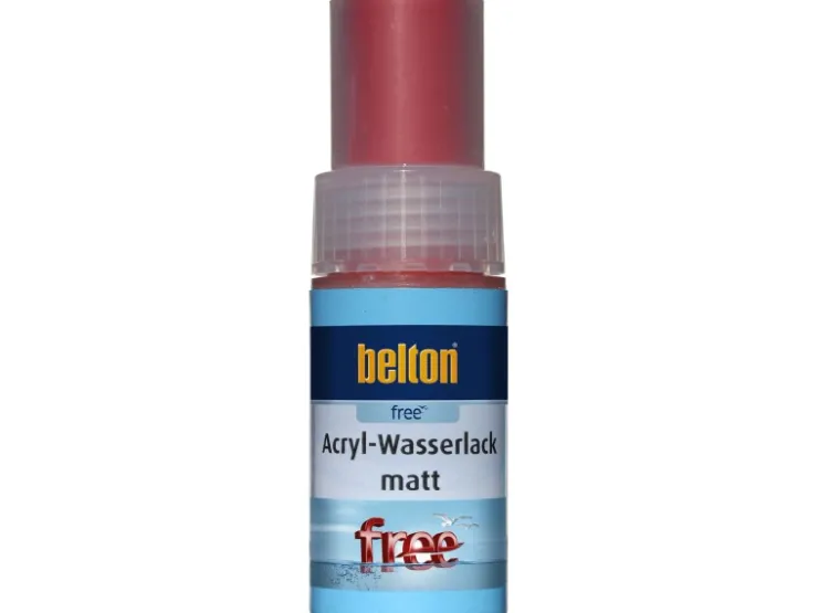 belton Free AQUAcolours Lackstift RAL 3000 matt 9 ml* Vasen