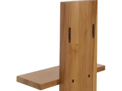 BERLINLODGE Teak-Wandregal HxBxT 151x56x15cm Badregal Hängeregal Regal Hochwertiges B-Grade-Teak Kernholz 20-30 Jahre* Weitere Regale